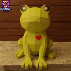 frog paper craft