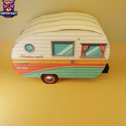 camper paper craft