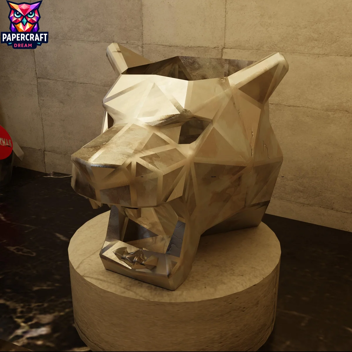 bear head firepit angle 4 bear firepit angle view 4 8 Bear Head Firepit — angle view 4 of finished sculpture