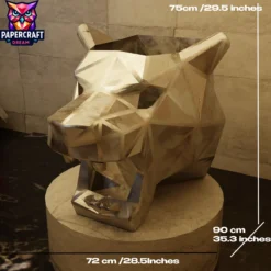 bear head firepit size bear firepit dimensions scale 8 Bear Head Firepit — scale and dimension reference guide